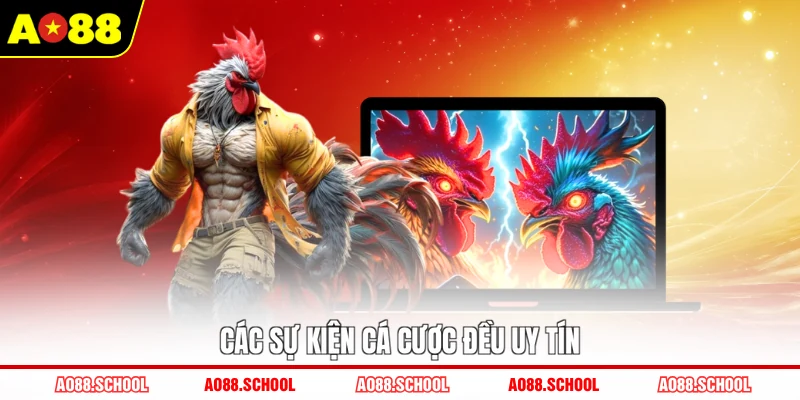 Các sự kiện cá cược đều uy tín