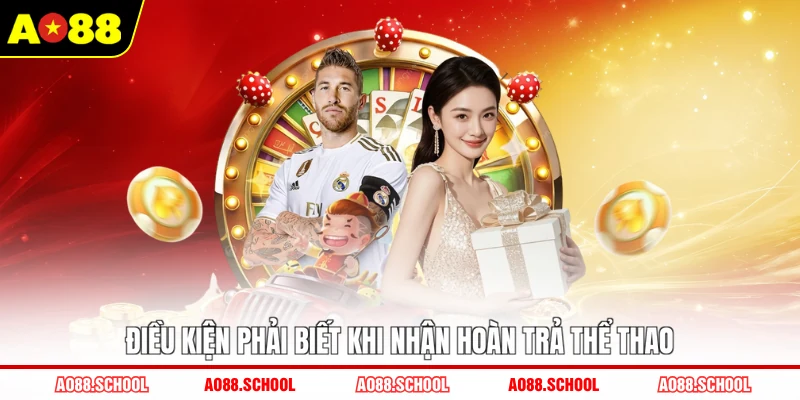 Điều kiện phải biết khi nhận hoàn trả thể thao Điều kiện phải biết khi nhận hoàn trả thể thao