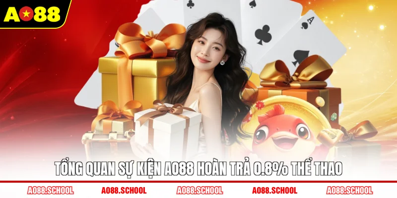 Tổng quan sự kiện AO88 hoàn trả 0.8% thể thao Tổng quan sự kiện AO88 hoàn trả 0.8% thể thao